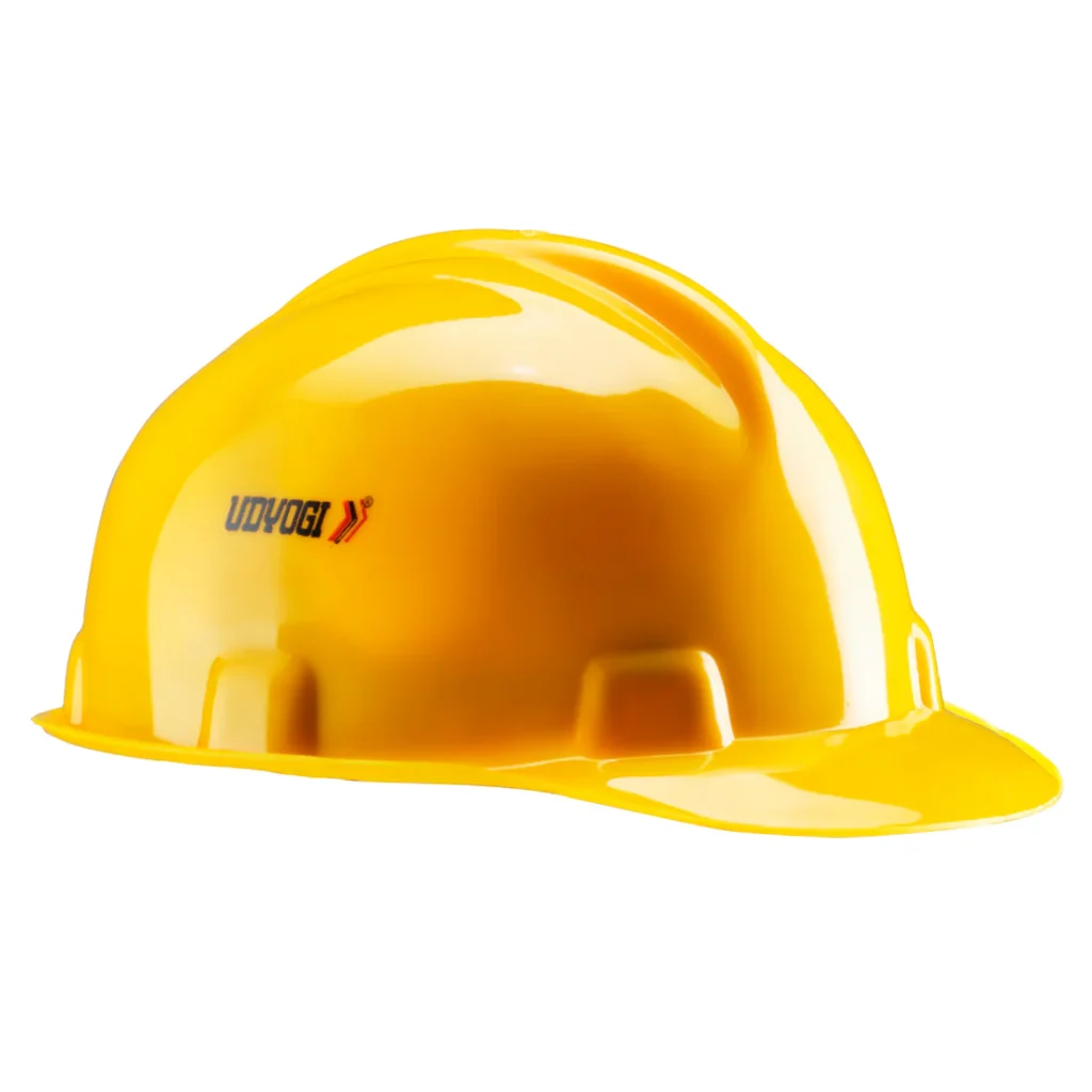 Udyogi UI 1211 HDPE Safety Helmet with Slip Fit Adjustment and DGMS Approval