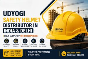 Udyogi safety helmet bulk supplier in Delhi NCR